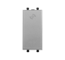 Диммер кнопочный модульный для LED ламп, "Avanti", "Закаленная сталь", 1модуль  4404341  DKC