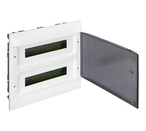 Practibox S Пластиковый щиток Встраиваемый (в полые стены) 2X18 Дымчатая дверь  137577  Legrand