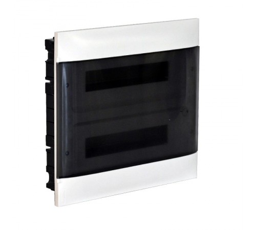 Practibox S Пластиковый щиток Встраиваемый (в полые стены) 2X18 Дымчатая дверь  137577  Legrand