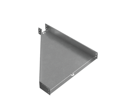 Переходник правый 80х100-600 мм "ПЛЮС" HD  PDplus80-100-600-R HD   КМ-профиль