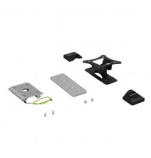 TV кронштейн экрана 25-66 см из стали (для универсальных колонн), нагрузка 15 кг, цвет черный  653181  Legrand