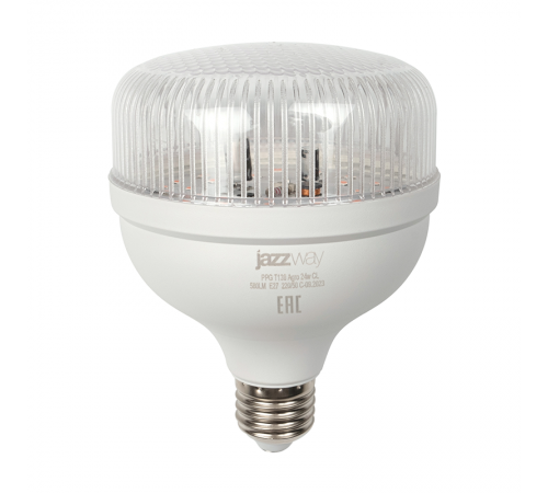 Лампа светодиодная PPG T130 Agro 24w CL E27  (для растений)  .5050365  Jazzway
