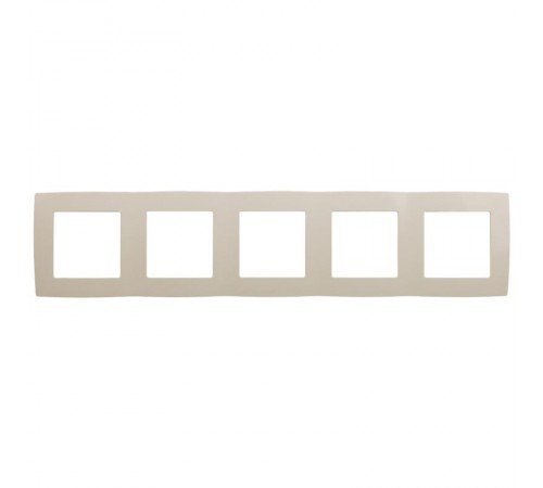 Рамка на 5 постов 12-5005-02  ,  слоновая кость  Б0014782  ЭРА
