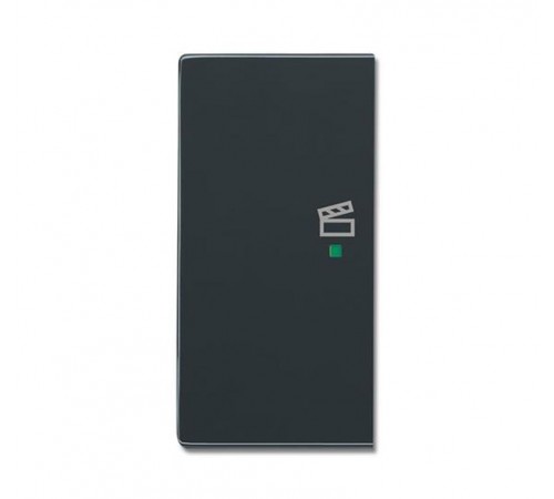 SRS-2-L-81 Клавиша двойная левая free@home, сцена, future, антрацит6220-0-0161 ABB