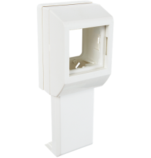 Суппорт с рамкой на 1 пост (45х45) вдоль профиля универсальный  020007S  SPL