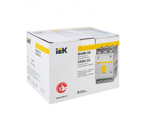 Авт. выкл. ВА88-35  3Р  160А  35кА    SVA30-3-0160  IEK
