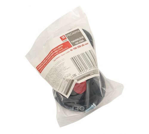 Рукоятка для управления через дверь рубильниками реверсивными (I-0-II) TwinBlock 80-250А  tb-160-250-dh-rev  EKF