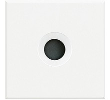 Axolute Заглушка с выходным отверстием мм, с 2 коннекторами для организации распайки, цвет белый  HD4954  Legrand