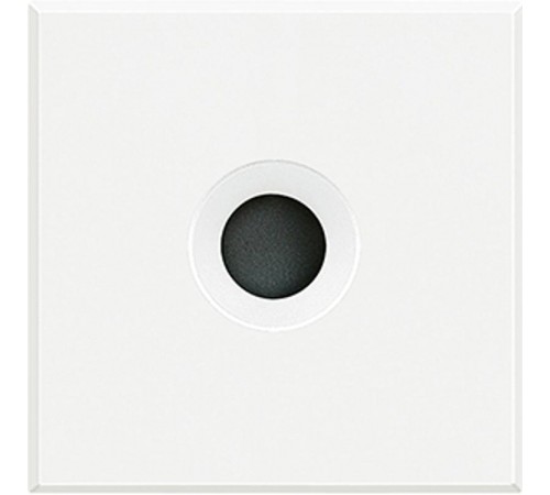 Axolute Заглушка с выходным отверстием мм, с 2 коннекторами для организации распайки, цвет белый  HD4954  Legrand