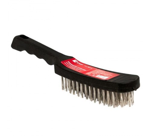 Кордщетка стальная, пластиковая ручка, 5 рядная Expert wbs-pl-5-exp  EKF