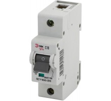 Выключатель автоматический однополюсный NO-902-260 ВА47-100 1Р 10А 10 кА кривая С (12/120/3000) Pro  Б0048850  ЭРА