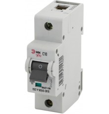 Выключатель автоматический однополюсный NO-902-260 ВА47-100 1Р 10А 10 кА кривая С (12/120/3000) Pro  Б0048850  ЭРА