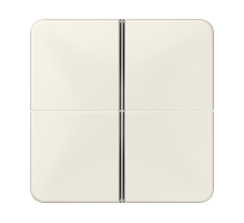 4-клавишная накладка для пульта КNX, слоновая кость, для серии СD  CD404TSA  Jung