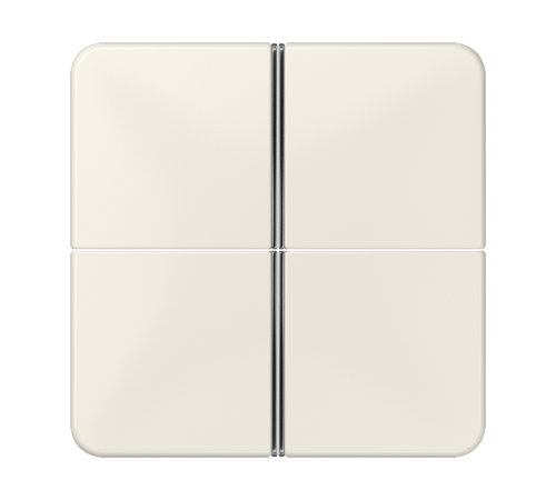 4-клавишная накладка для пульта КNX, слоновая кость, для серии СD  CD404TSA  Jung