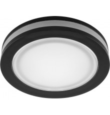 Светильник светодиодный встраиваемый декоративный AL600, 7W, 560 Lm, 4000К, черный  29569  FERON