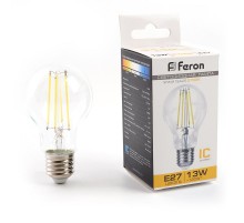Лампа светодиодная, (13W) 230V E27 2700K, LB-613  38239  FERON