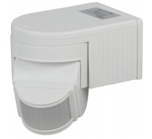 Датчик движения MD 012  белый, макс. нагрузка 1100Вт, угол обзора 180град., дальность 12м, IP44 (  Б0043789  ЭРА