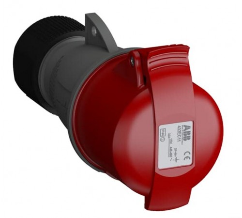 Розетка кабельная Easy&Safe 432EC11,32А,3P+N+E,IP44,11ч2CMA102054R1000 ABB