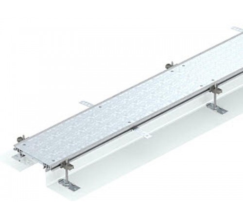 Секция кабельного канала OKA-G глухая 2400x200x140 мм (сталь) (OKA-G20040140)  7424000  OBO Bettermann