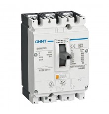 Выключатель автоматический NM8NDC-250B TM 3P 125А 25кА с рег. термомаг. расцепителем (R)  271261  CHINT