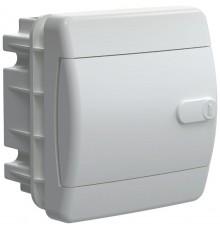  Корпус пластиковый встраиваемый на 4 модуля ЩРВ-П-4 IP41 белая дверь UNION Compact  UIC-KP13-V-04-41-K01  IEK