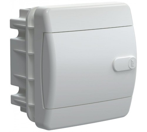  Корпус пластиковый встраиваемый на 4 модуля ЩРВ-П-4 IP41 белая дверь UNION Compact  UIC-KP13-V-04-41-K01  IEK