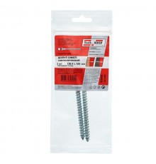 Болт DIN 571 сантехнический оцинк 8х120 (2 шт) - пакет ( 0,075 кг)  103880  Tech-KREP