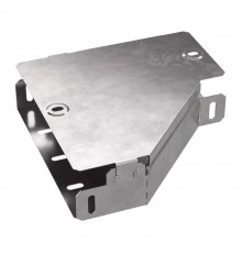 Переходник левый с крышкой Стандарт 200х100х50  PR16.0489  Промрукав