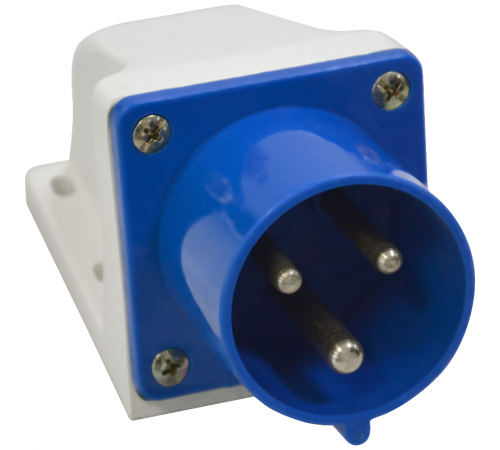 Вилка 523-32А-6h-220AC-2P+PE-IP44  241216  КЭАЗ