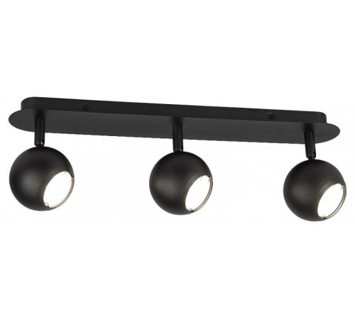 Светильник настенно-потолочный спот OL36-3 BK MR16 GU10 IP20 черный  Б0056372  ЭРА