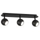 Светильник настенно-потолочный спот OL36-3 BK MR16 GU10 IP20 черный  Б0056372  ЭРА