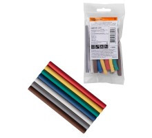 Набор трубок термоусаживаемых, клеевых ТТкНГ(3:1) "Полицвет 6,4/2,0 "  SQ0548-2205  TDM