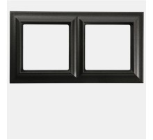 Рамка 2-поста; Eco Profi  Standart; термопласт; антрацит  EPS482AN  Jung