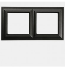Рамка 2-поста; Eco Profi  Standart; термопласт; антрацит  EPS482AN  Jung