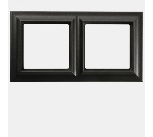 Рамка 2-поста; Eco Profi  Standart; термопласт; антрацит  EPS482AN  Jung