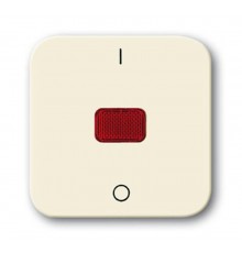 Клавиша для механизма 1-клавишного выкл./перекл./кнопки, серия Busch-Duro 2000 SI, цвет слоновая кость  1731-0-0348   2CKA001731A0348  ABB