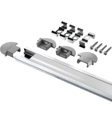 Профиль для светодиодной ленты   95 328 NPR-03-SET врезной с рассеивателем  95328  Navigator