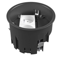 Монтажная коробка для лючка GES R2, 120х85 мм (с 2 французскими розетками NF, полиамид)  7408834  OBO Bettermann