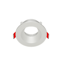 Рамка для модульного светильника FLEX 50 01 круглая встраиваемая 90х30мм RAL9010  V1-R0-00435-10001-2000000  VARTON