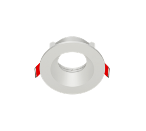 Рамка для модульного светильника FLEX 50 01 круглая встраиваемая 90х30мм RAL9010  V1-R0-00435-10001-2000000  VARTON
