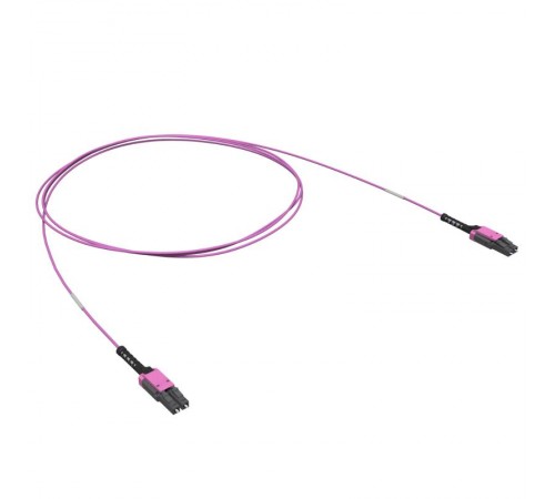 Патчкорд 2ОВ 50/125 OM4, LC Duplex Uniboot/LC Duplex Uniboot, 2м  RNPCUL4AB02  DKC