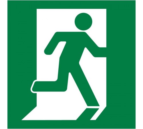 Пиктограмма квадрат "Выход направо"  60613DEK  DEKraft