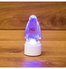 Фигура светодиодная на подставке "Пингвин Кристалл", RGB  501-052  NEON-NIGHT