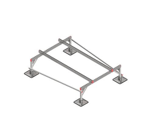 Опорная конструкция для установки оборудования TECHNORAPTOR STEELFOOT 1500х2000 тип 1  KM-TR-STF-SSEI-1500-2000-1  КМ - профиль