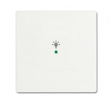 Клавиша одинарная free@home, освещение, future, цвет белый бархат6220-0-0602 ABB