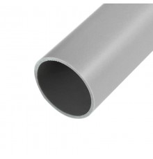 Труба гладкая жесткая ПВХ  25 мм, 2-метровая серая (80 м/уп.)  28-0250-2  Rexant