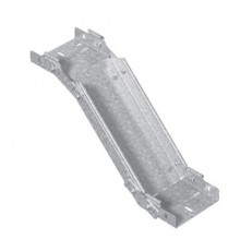 Поворот вертикальный регулируемый 500х50, толщ. 1,0 мм, гор. цинк, 342105  ПВР-500х50-1,0-ГЦ   Ostec