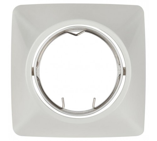 Светильник светодиодный встраиваемый KL64A PS литой пов. MR1612V/220V 50W перламутровое серебро  Б0021532  ЭРА