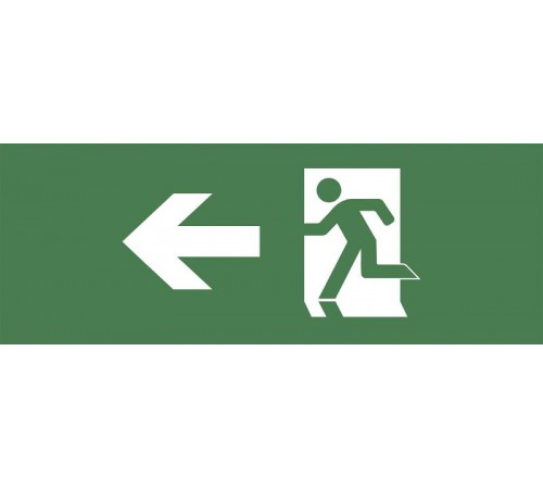 Самоклеющая этикетка INFO-SSA-101 "Фигура/стрелка влево" SSA-101  Б0048470  ЭРА