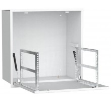 ITK LINEA R Шкаф встр. потол. 6U 600х600мм дв. мет. белый  LR16-6U66-MF  ITK